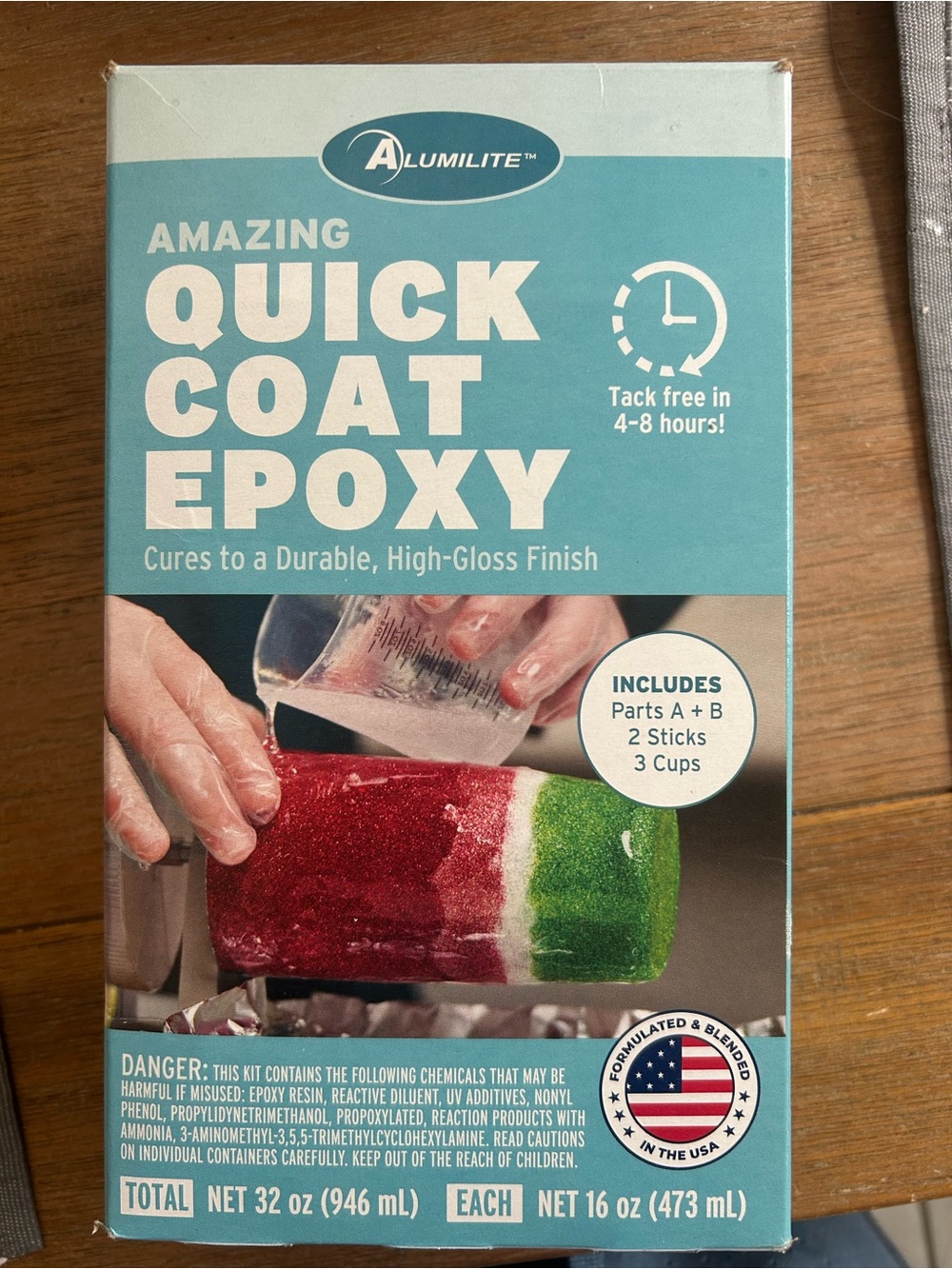 Amazing Quick Coat Epoxy Kit -